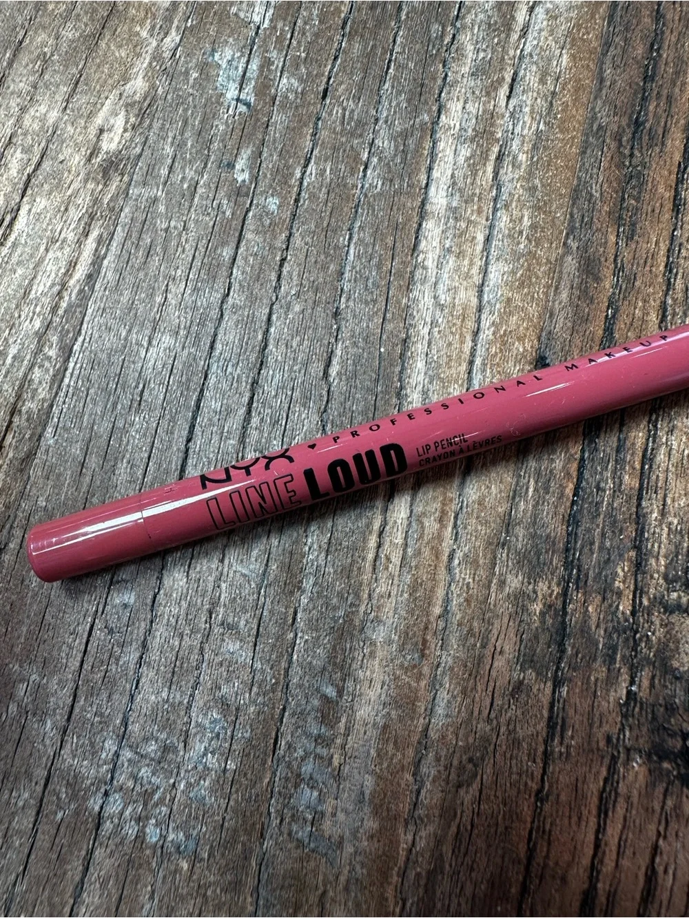 NYX Lip Liner & Crayon Set — Light Pink, Mauve Pink, Bright Red, Dusty Rose